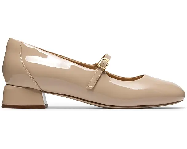 Supply Lab Clarks Daiss 30 Bar Women's Beige Patent Leather
