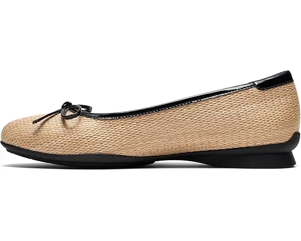 Supply Lab Clarks Jazmynn Bow Women's Black Interest Textile