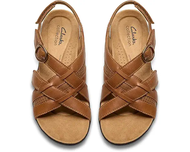 Supply Lab Clarks Laurieann Mae Women's Tan Leather