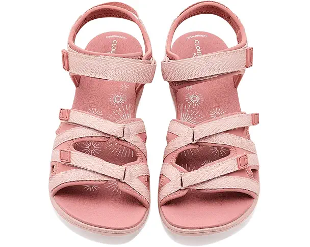 Supply Lab Clarks Mira Madi Women's Dusty Pink Textile