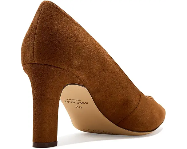 Supply Lab Cole Haan 75mm High Heel Mylah Women's Tobacco Suede