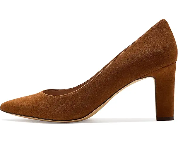 Supply Lab Cole Haan 75mm High Heel Mylah Women's Tobacco Suede