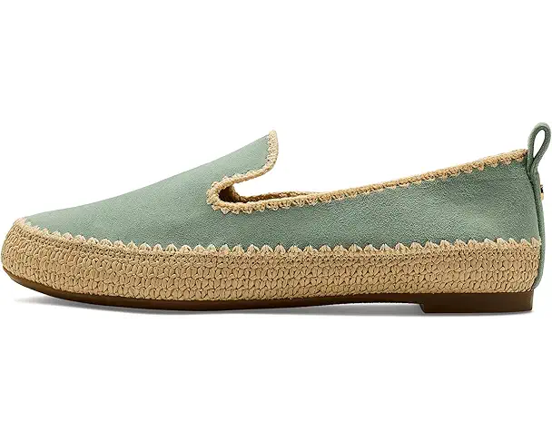 Supply Lab Cole Haan Cloudfeel Asbury Slipon Women's Lily Pad Suede/Raffia