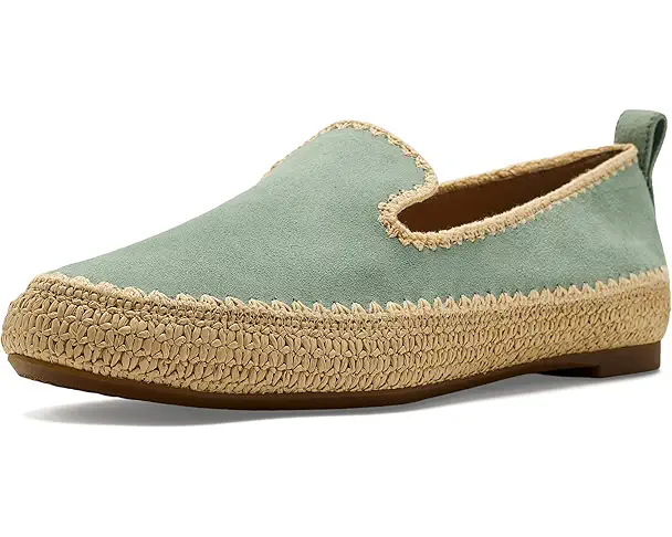 supply lab Cole Haan Cloudfeel Asbury Slipon Women's Lily Pad Suede/Raffia