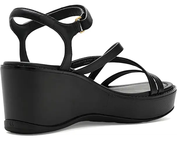 Supply Lab Cole Haan Grand Ambition Azzura Strappy Sndl Women's Black Leather