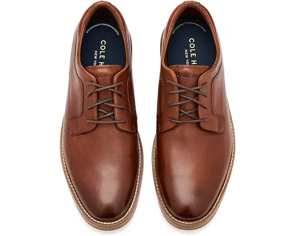 Supply Lab Cole Haan Grand Neoclassic Plain Toe Men's British Tan/Dark Natural