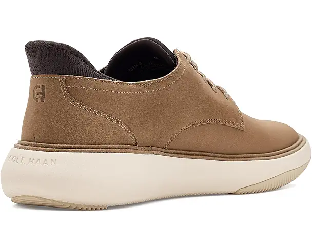 Supply Lab Cole Haan Grand Phaze Plain Toe Quick-on Men's Dark Latte Nubuck/Natural