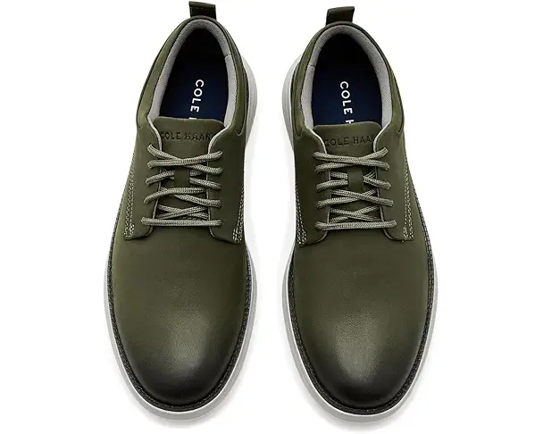 Supply Lab Cole Haan Grand Remix Oxfords Men's Dusty Olive Nubuck/Raven