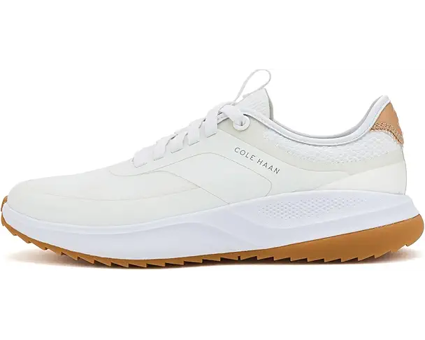 Supply Lab Cole Haan GrandPro All Day Golf Men's White/Veg Tan Waterproof