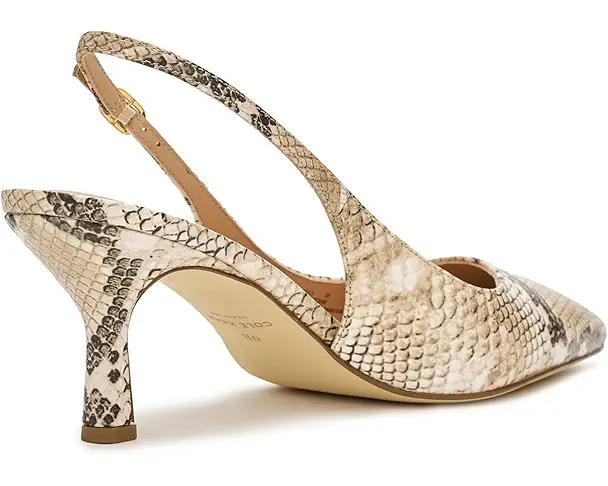Supply Lab Cole Haan Hansell Sling Back Women's Mojave Snake Print Leather/Powder