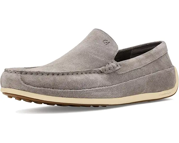 supply lab Cole Haan Hill Grand Venetian Men's Ironstone Suede/Angora