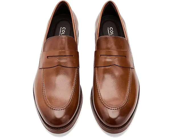 Supply Lab Cole Haan Ledley Grand Penny Loafers Men's British Tan/Dark Natural