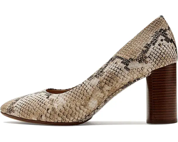 Supply Lab Cole Haan Nella Block Heel Pumps Women's Mojave Snake Print