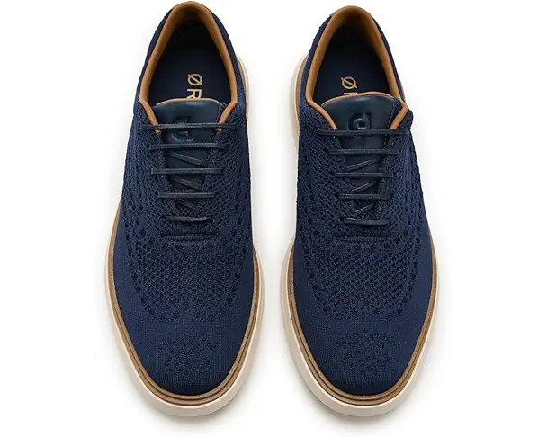 Supply Lab Cole Haan Originalgrand Cityspectre Stitchlite Wingtip Men's Navy Blazer/Natural