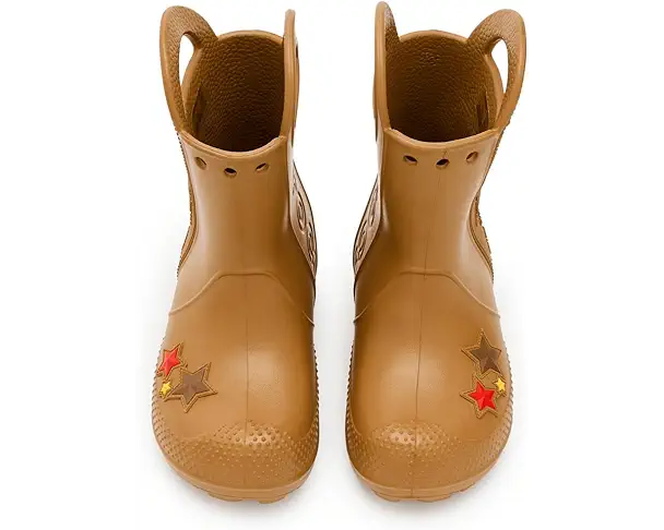 Supply Lab Crocs Kids Handle It Rain Boots (Toddler) Western Umber