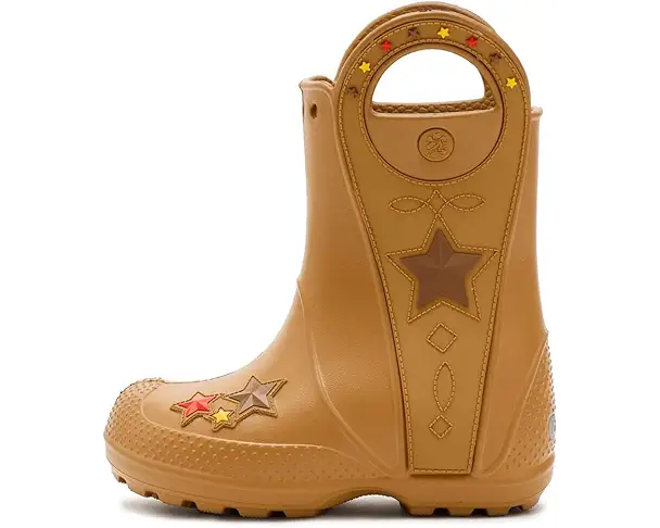 Supply Lab Crocs Kids Handle It Rain Boots (Toddler) Western Umber