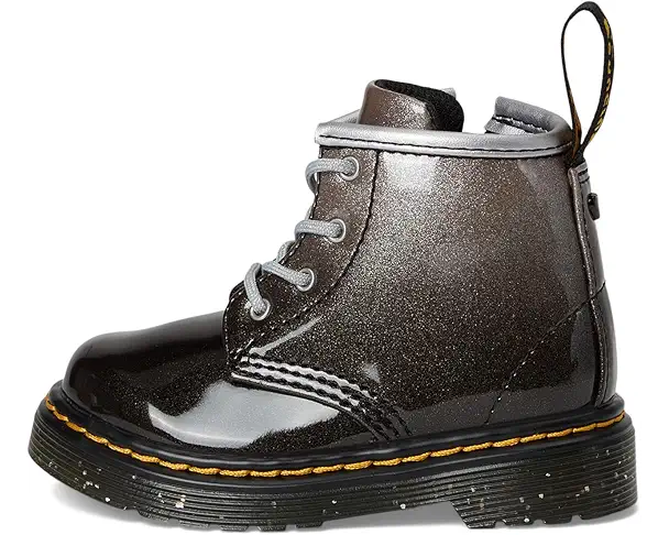 Supply Lab Dr. Martens Kid's Collection 1460 Glitter Junior (Toddler) Black
