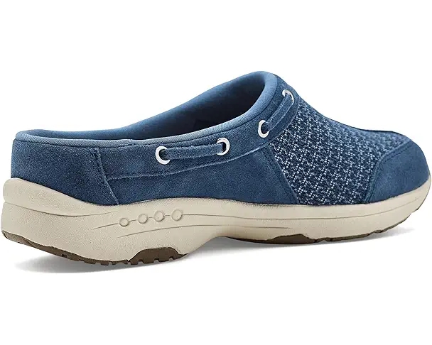 Supply Lab Easy Spirit Travelport Women's Blue Suede/Blue Denim Multi