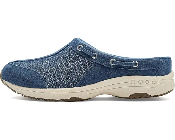 Supply Lab Easy Spirit Travelport Women's Blue Suede/Blue Denim Multi