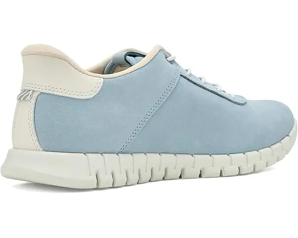 Supply Lab ECCO Gruuv Lite Easy Slip Lace Sneakers Women's Dusty Blue/White