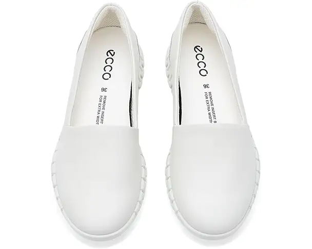 Supply Lab ECCO Gruuv Lite Espadrille Slip-On Sneakers Women's White/Shadow White