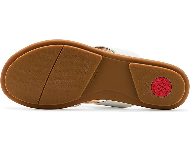 Supply Lab FitFlop Gracie Flower Leather Flip-flops Women's Urban White