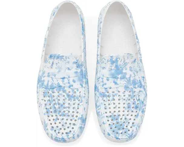 Supply Lab Floafers Country Club Print Men's Blue Tie Dye/Bright White