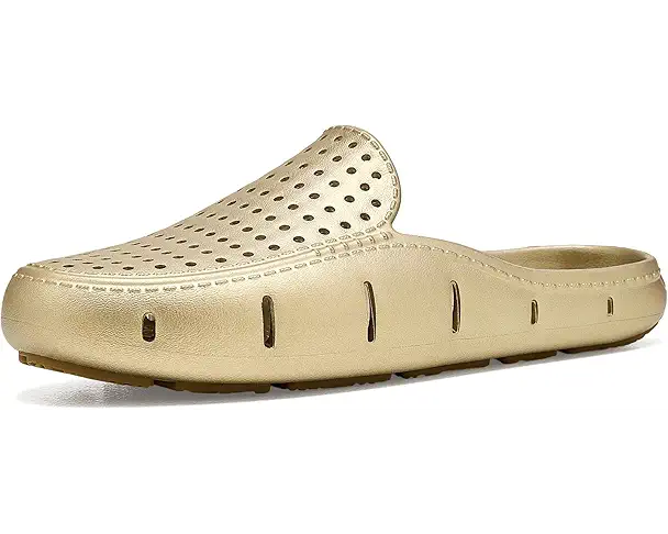 supply lab Floafers Sunset Slide Metallic Unisex Gold Metallic/Gum