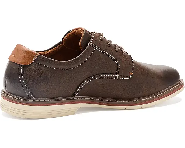 Supply Lab Florsheim Kids Norwalk Plain Toe Oxford (Toddler/Little Kid/Big Kid) Brown Crazy Horse