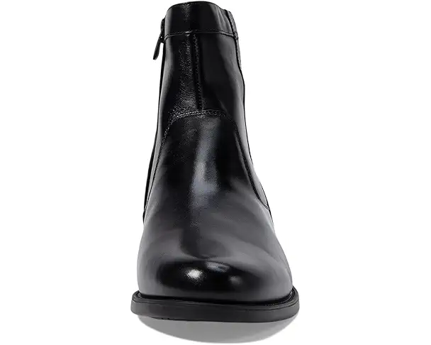 Supply Lab Florsheim Midtown Plain Toe Zipper Boots Men's Black Smooth