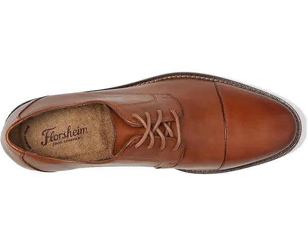 Supply Lab Florsheim Montinaro Cap Toe Oxford Men's Saddle Tan Smooth