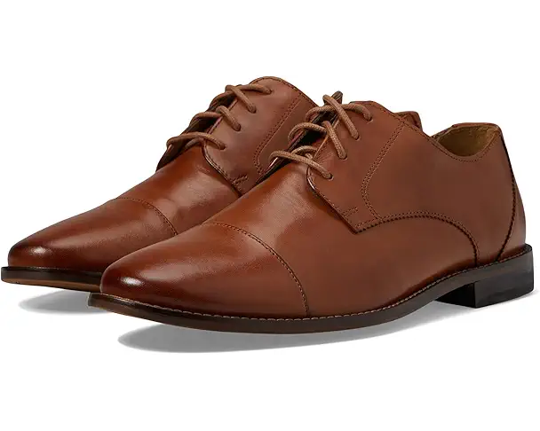 supply lab Florsheim Montinaro Cap Toe Oxford Men's Saddle Tan Smooth