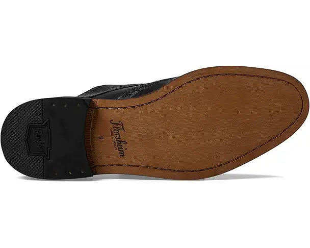 Supply Lab Florsheim Montinaro Wingtip Oxford Men's Black Smooth