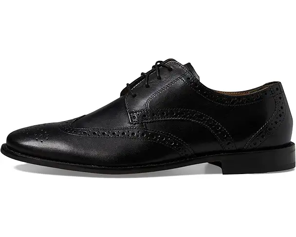 Supply Lab Florsheim Montinaro Wingtip Oxford Men's Black Smooth