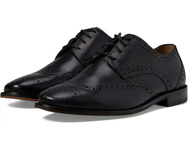 supply lab Florsheim Montinaro Wingtip Oxford Men's Black Smooth