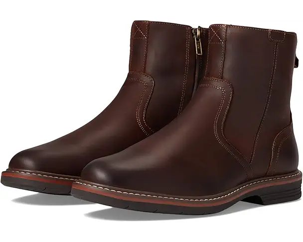 supply lab Florsheim Norwalk Side Zip Boots Men's Brown Crazy Horse