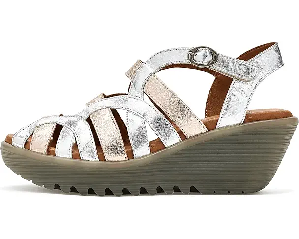 Supply Lab FLY LONDON Lemy397fly Women's Silver/Sahara