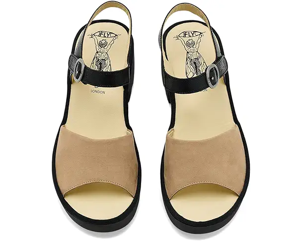 Supply Lab FLY LONDON TULL503FLY Women's Taupe/Black