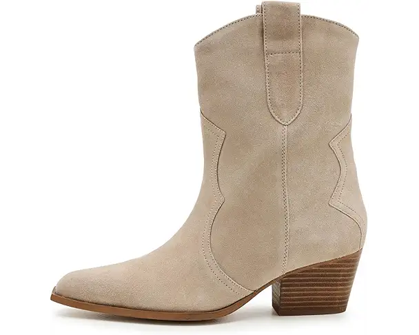 Supply Lab Free People Cat Nap Cowboy Boots Women's Sunstone Sand Suede