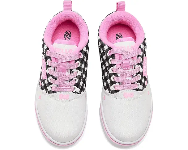 Supply Lab Heelys Hello Kitty Pro 20 (Little Kid/Big Kid) White/Black/Pink