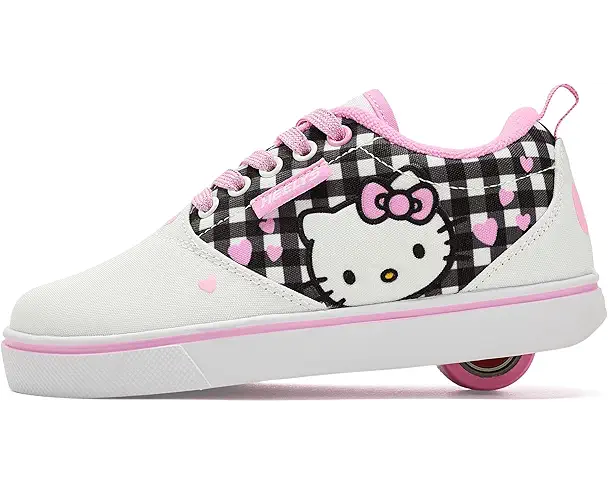 Supply Lab Heelys Hello Kitty Pro 20 (Little Kid/Big Kid) White/Black/Pink
