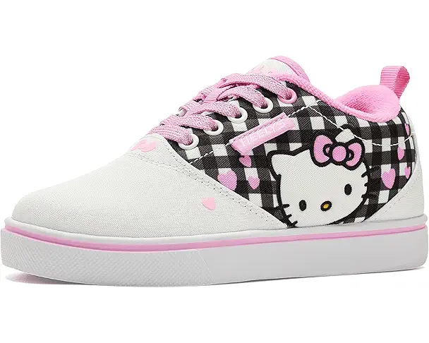 supply lab Heelys Hello Kitty Pro 20 (Little Kid/Big Kid) White/Black/Pink