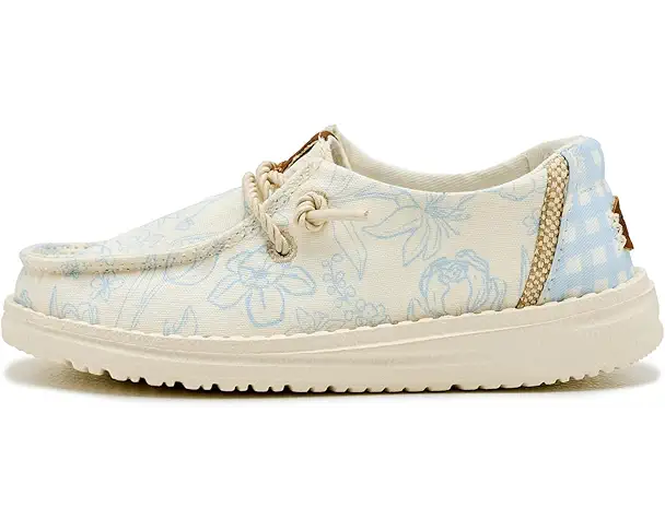 Supply Lab Hey Dude Kids Wendy Print Women's Skyway Blue/Multi