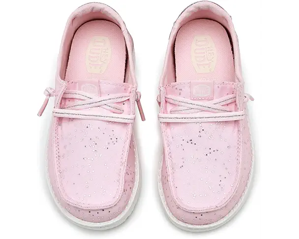 Supply Lab Hey Dude Kids Wendy Print Women's Sparkle Pink
