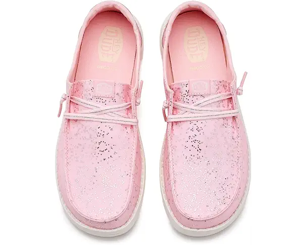 Supply Lab Hey Dude Kids Wendy Print Women's Sparkle Pink