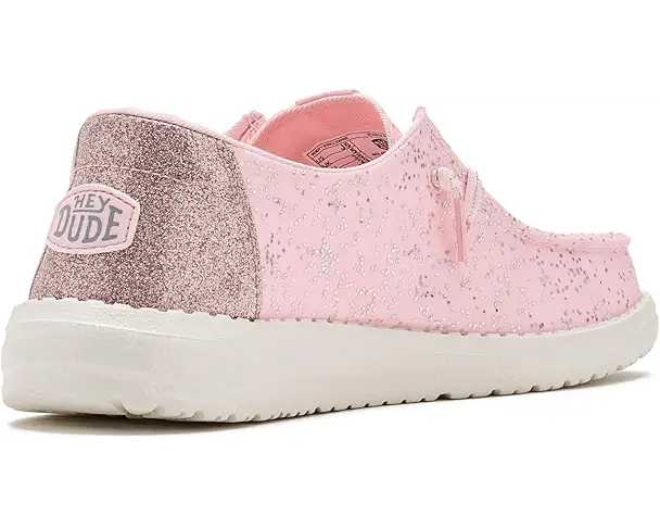 Supply Lab Hey Dude Kids Wendy Print Women's Sparkle Pink
