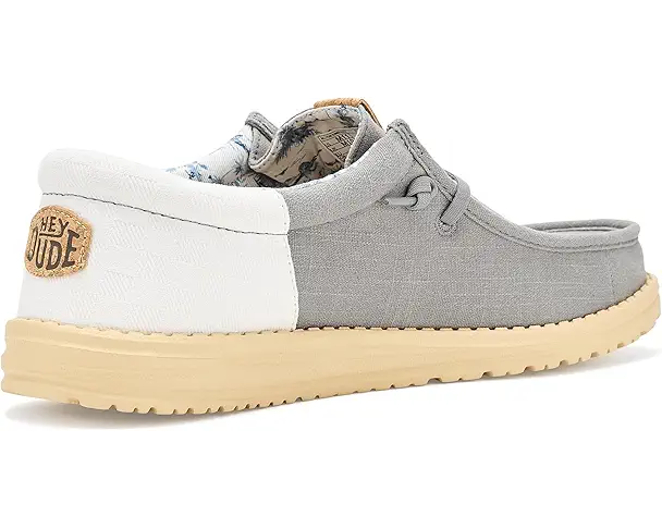 Supply Lab Hey Dude Wally Funk Summer Stitch Men's Flannel Grey/Multi