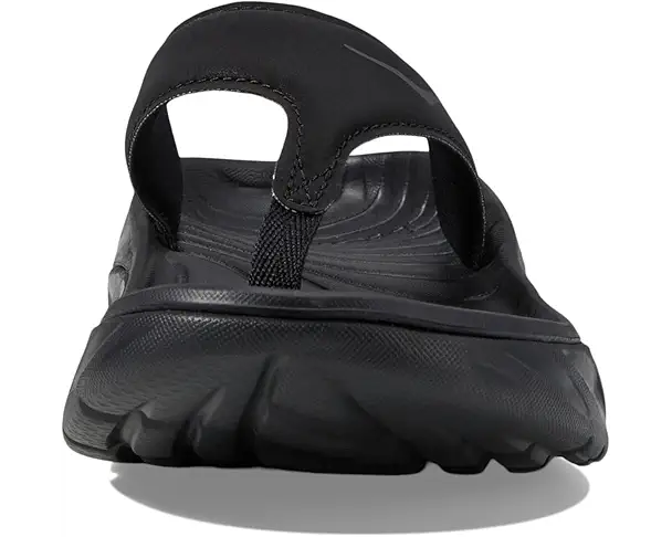 Supply Lab Hoka Ora Recovery Flip Women's Black/Dark Gull Gray 1