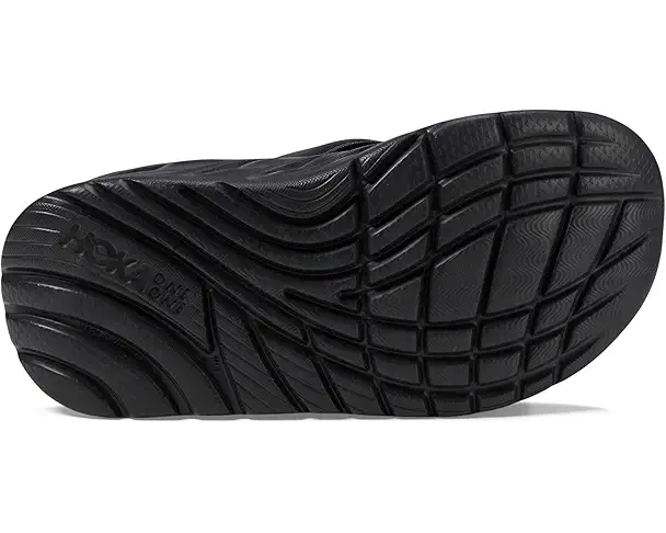 Supply Lab Hoka Ora Recovery Flip Women's Black/Dark Gull Gray 1