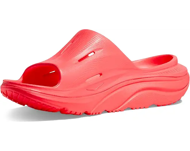 supply lab Hoka Ora Recovery Slide 3 Unisex Neon Flame/Neon Flame
